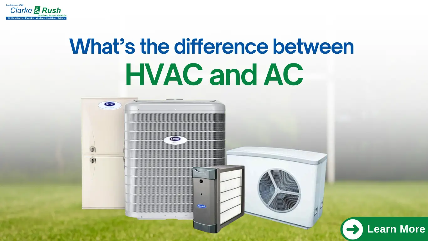 Difference between HVAC vs AC