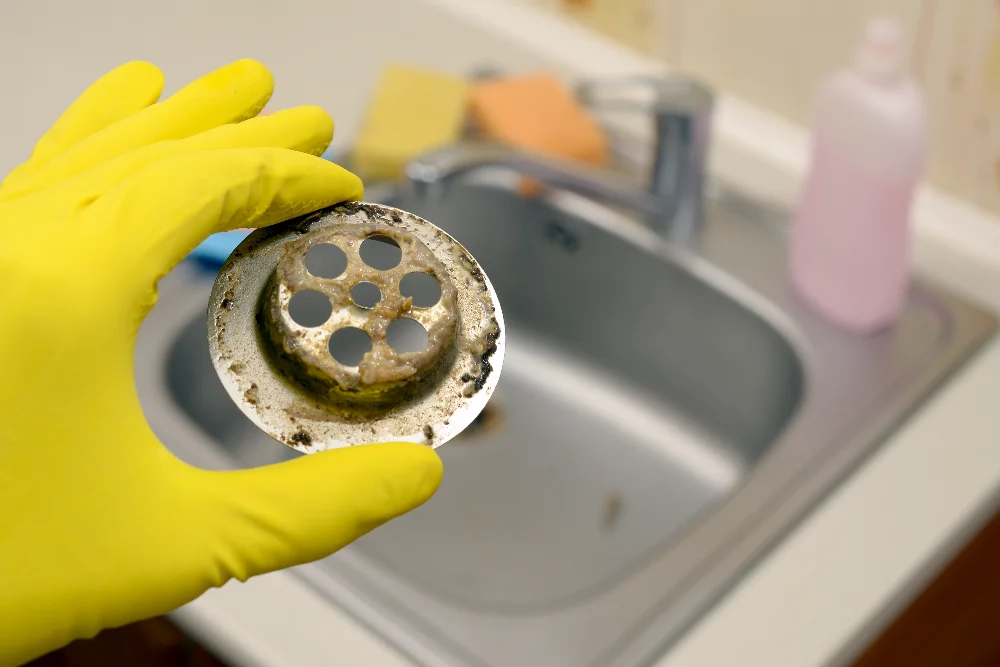 how to clean a smelly sink drain