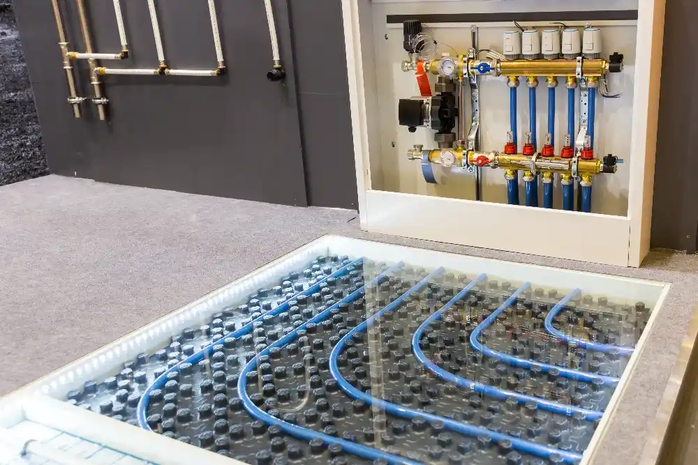 hydronic heating and cooling system