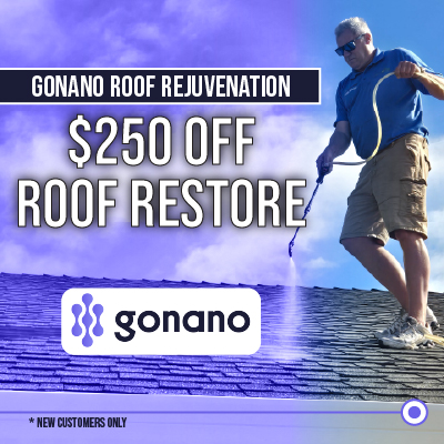 $250 OFF GoNano Roof Restoration