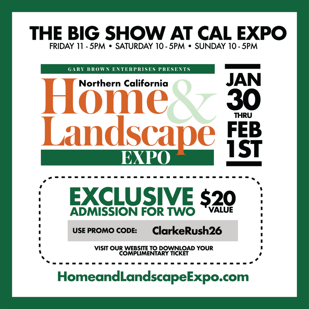 2 Complimentary Tickets to Northern California Home and Landscaping Expo 2026