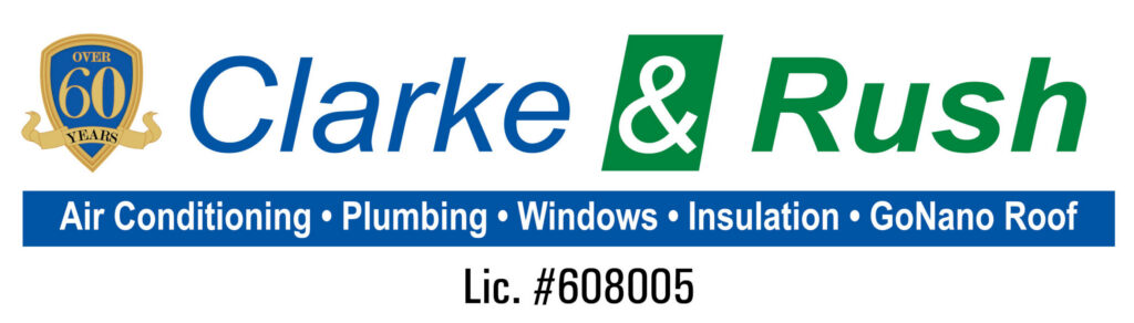 Clark & Rush 60 Years logo w license #608005