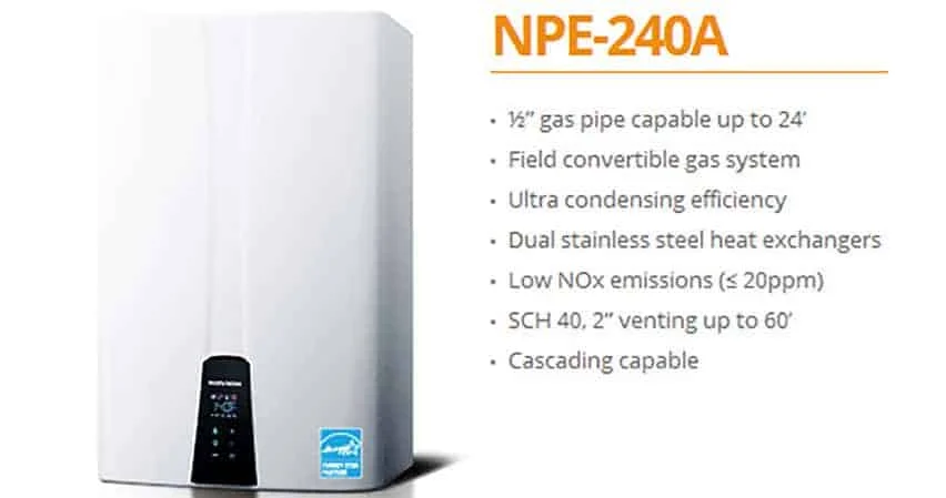 tankless water heaters