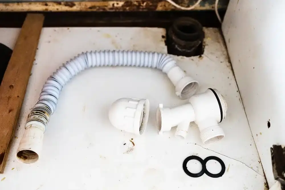 parts of the sink drains